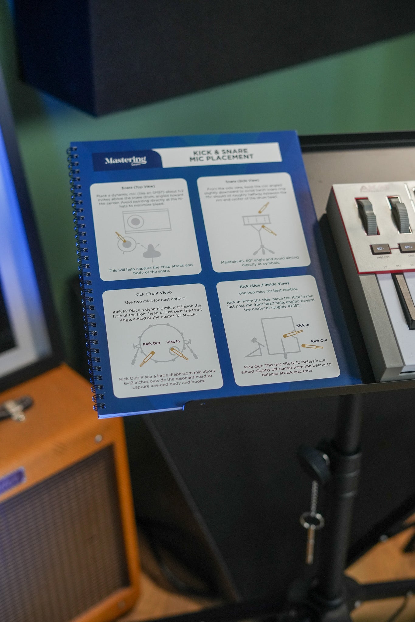 Recording & Production Cheat Sheet Binder