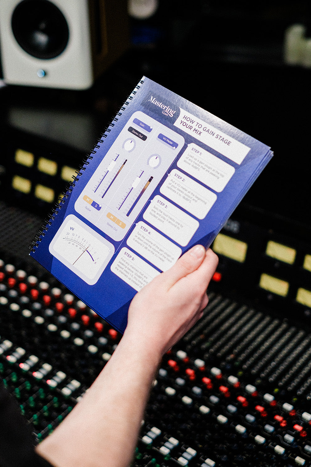Mixing & Mastering Cheat Sheet Binder – Mastering.com
