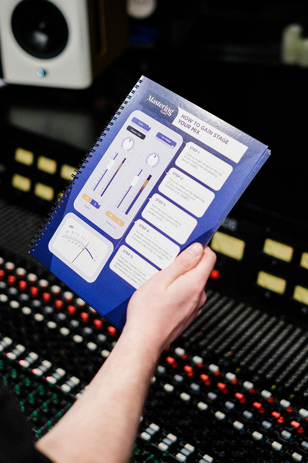 Mixing & Mastering Cheat Sheet Binder – Mastering.com